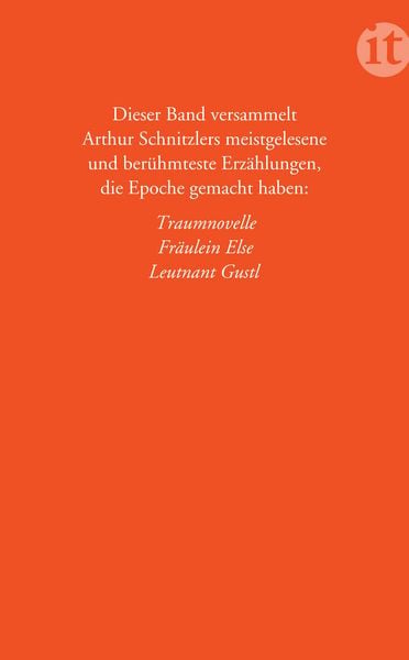 Produktbild: Traumnovelle. Fr&auml;ulein Else. Leutnant Gustl