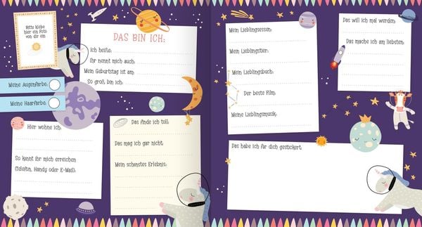 Produktbild: Alle meine Freunde &ndash; Einhorn &brvbar; Mit &uuml;ber 300 Stickern