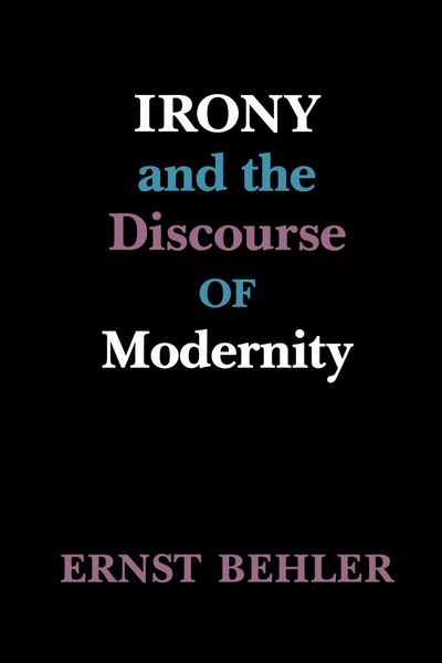 Produktbild: Irony and the Discourse of Modernity