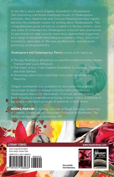 Produktbild: Shakespeare and Contemporary Theory