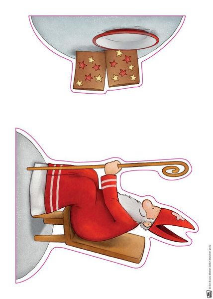Produktbild: Emma und Paul feiern Nikolaus. Erz&auml;hlschienen-Figurenset