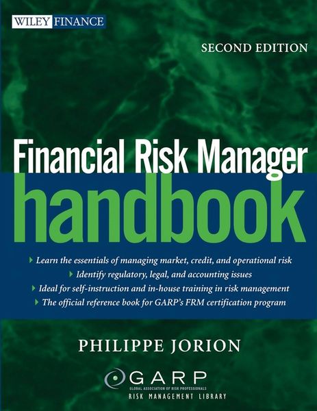 Produktbild: Financial Risk Manager Handbook
