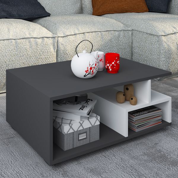 Produktbild: Holz Sofatisch Couchtisch Wohnzimmertisch Sulas