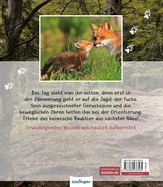 Produktbild: Meine gro&szlig;e Tierbibliothek: Der Fuchs