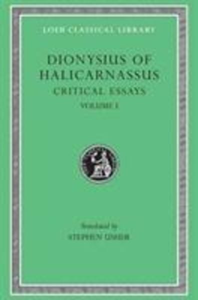 Produktbild: Critical Essays, Volume I