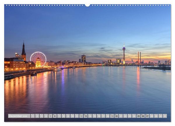 Produktbild: Wundersch&ouml;nes D&uuml;sseldorf (Wandkalender 2026 DIN A2 quer), CALVENDO Monatskalender