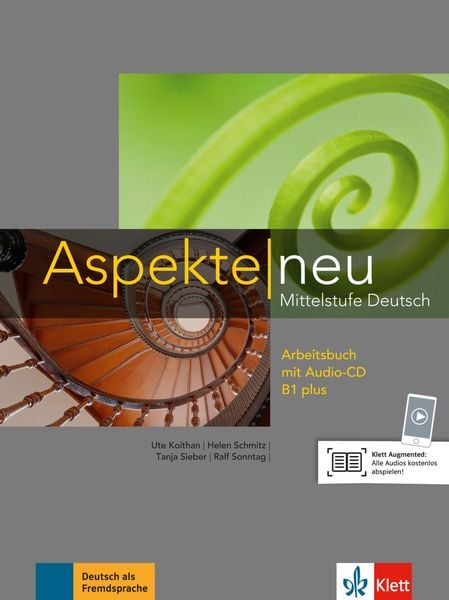 Produktbild: Aspekte neu B1 plus. Arbeitsbuch mit Audio-CD