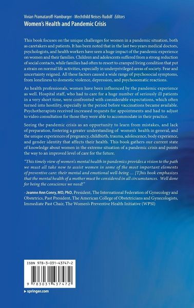 Produktbild: Women&rsquo;s Health and Pandemic Crisis