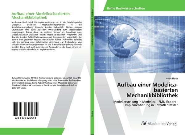 Produktbild: Aufbau einer Modelica-basierten Mechanikbibliothek