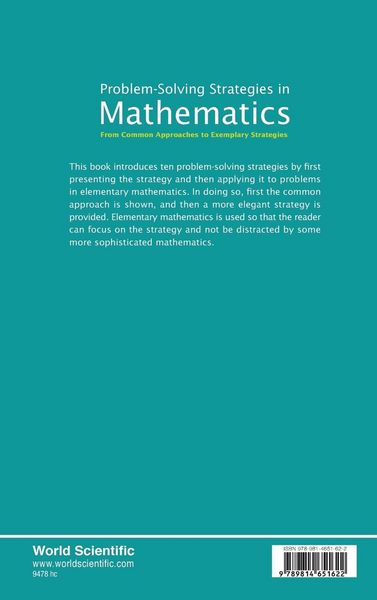 Produktbild: Problem-Solving Strategies in Mathematics