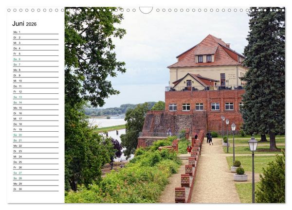 Produktbild: Tangerm&uuml;nde - Fachwerk- und Backsteinbauten-Stadt an der Elbe (Wandkalender 2026 DIN A3 quer), CALVENDO Monatskalender