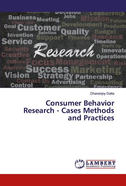 Produktbild: Consumer Behavior Research - Cases Methods and Practices