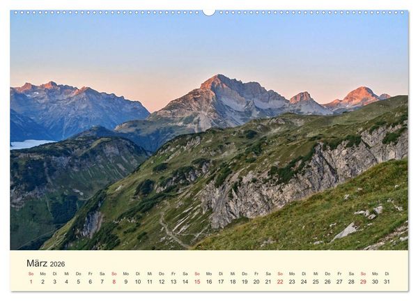 Produktbild: Wandergl&uuml;ck im Allg&auml;u (Wandkalender 2026 DIN A2 quer), CALVENDO Monatskalender