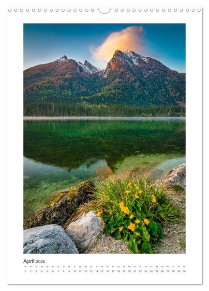 Produktbild: Ein Jahr am Hintersee (Wandkalender 2026 DIN A3 hoch), CALVENDO Monatskalender