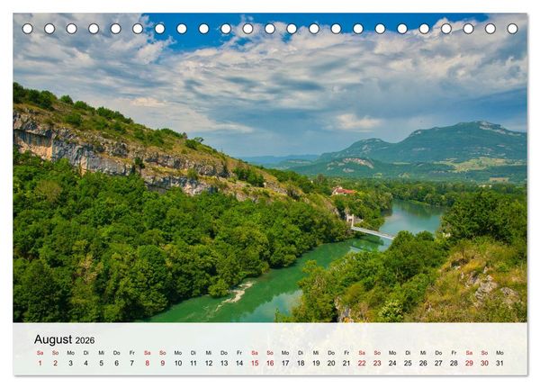 Produktbild: Frankreichs Natursch&ouml;nheiten (Tischkalender 2026 DIN A5 quer), CALVENDO Monatskalender