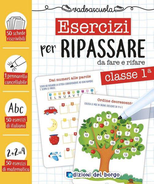 Produktbild: Esercizi per ripassare da fare e rifare. Classe prima