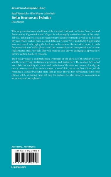 Produktbild: Stellar Structure and Evolution