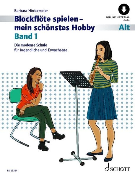 Produktbild: Blockflöte spielen - mein schönstes Hobby