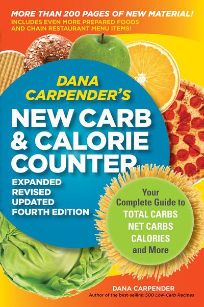 Produktbild: Dana Carpender's New Carb & Calorie Counter