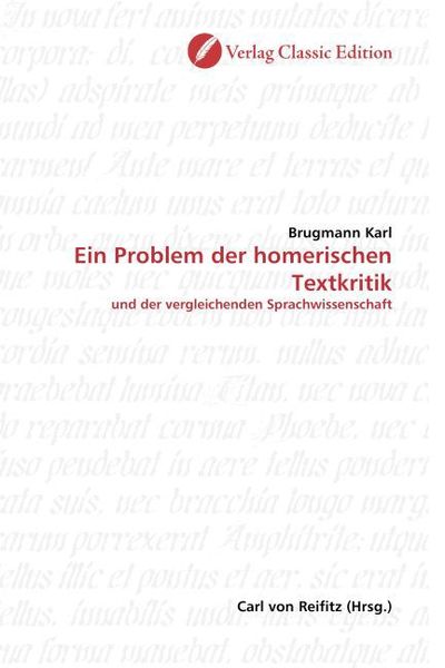 Produktbild: Karl, B: Ein Problem der homerischen Textkritik
