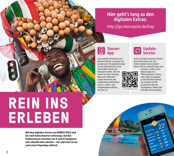 Produktbild: MARCO POLO Reisef&uuml;hrer Kapstadt, Wine-Lands und Garden Route