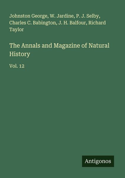 Produktbild: The Annals and Magazine of Natural History