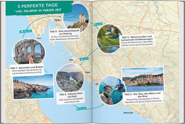 Produktbild: MARCO POLO OUTDOOR GUIDE Reisef&uuml;hrer Kroatische K&uuml;ste