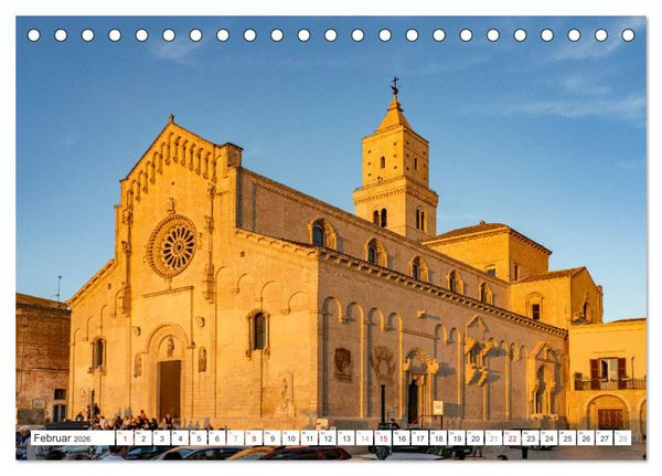 Produktbild: Italiens Welterbe Matera (Tischkalender 2026 DIN A5 quer), CALVENDO Monatskalender