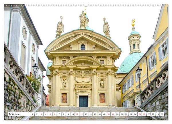 Produktbild: Graz - eine Stadt mit Flair (Wandkalender 2026 DIN A2 quer), CALVENDO Monatskalender