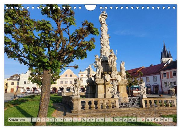 Produktbild: Bezauberndes Telc in Tschechien (Wandkalender 2026 DIN A4 quer), CALVENDO Monatskalender