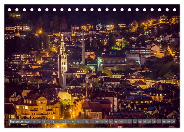 Produktbild: Stuttgart - Bilder einer Stadt 2026 (Tischkalender 2026 DIN A5 quer), CALVENDO Monatskalender