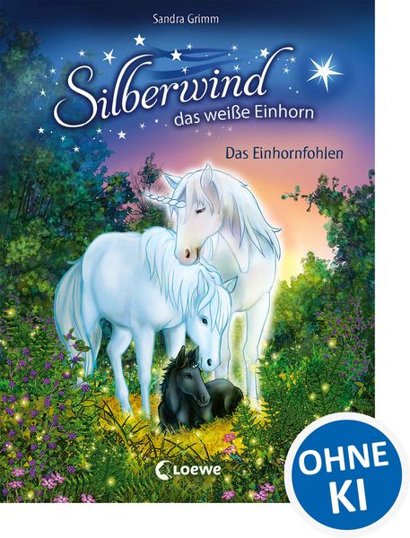 Produktbild: Silberwind, das wei&szlig;e Einhorn (Band 7) - Das Einhornfohlen