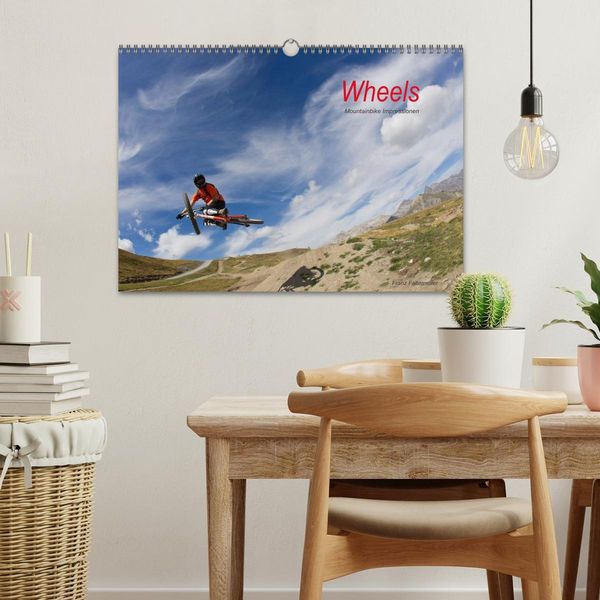 Produktbild: Wheels (Wandkalender 2026 DIN A3 quer), CALVENDO Monatskalender