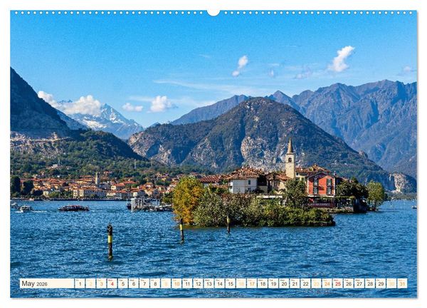 Produktbild: Lake Maggiore - Breathtaking landscapes (Wall Calendar 2026 DIN A2 landscape), CALVENDO 12 Month Wall Calendar