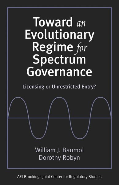 Produktbild: Toward an Evolutionary Regime for Spectrum Governance