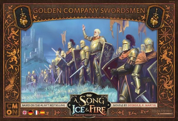 Produktbild: Song of Ice & Fire - Golden Company Swordsmen (Schwertk&auml;mpfer der Goldenen Kompanie)