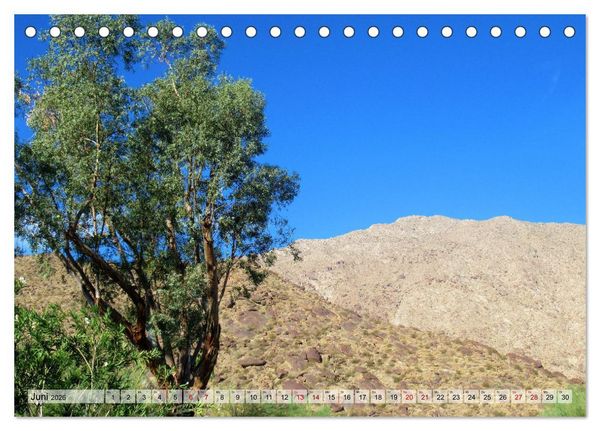 Produktbild: Palm Springs und Umgebung (Tischkalender 2026 DIN A5 quer), CALVENDO Monatskalender
