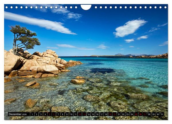 Produktbild: Sardinien - Der Norden (Wandkalender 2026 DIN A4 quer), CALVENDO Monatskalender