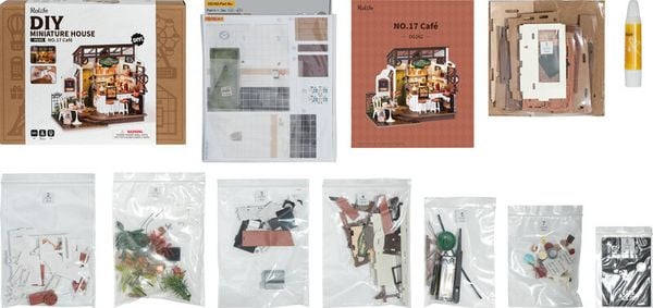 Produktbild: Book Nook DIY B&uuml;cherecke NO.17 Caf&eacute;