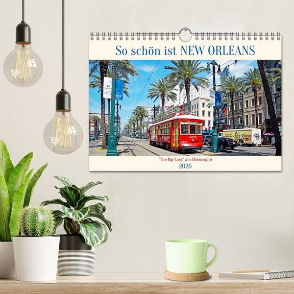 Produktbild: So sch&ouml;n ist New Orleans (Wandkalender 2026 DIN A4 quer), CALVENDO Monatskalender