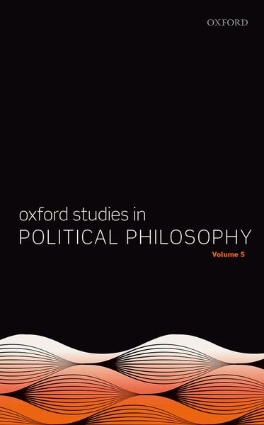 Produktbild: Oxford Studies in Political Philosophy Volume 5