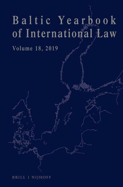 Produktbild: Baltic Yearbook of International Law, Volume 18 (2019)