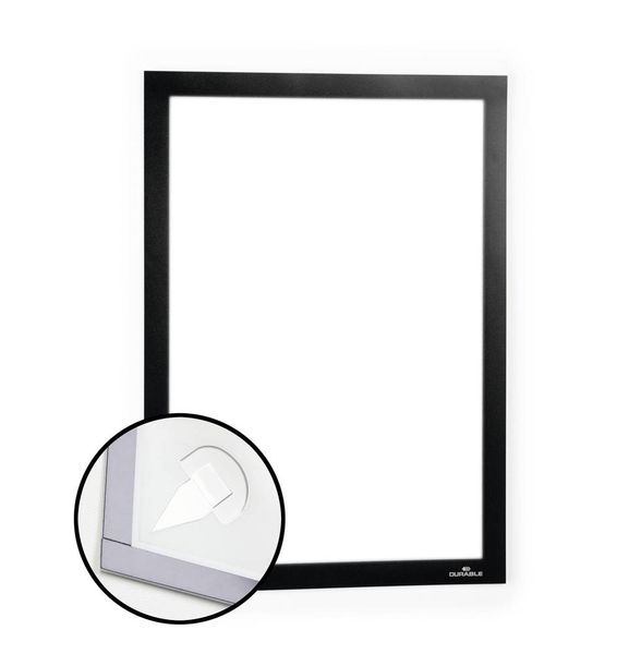 Produktbild: Durable 484301 Dokumentenhalter Schwarz (B x H) 236mm x 323mm DIN A4hoch, DIN A4 quer