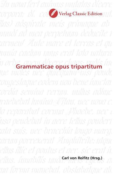 Produktbild: Grammaticae opus tripartitum
