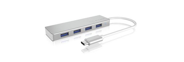 Raidsonic Icy Box 4 Port Usb 3.0 Type-C Hub