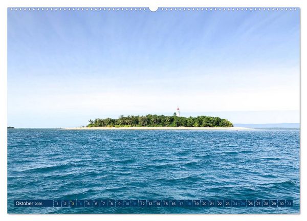 Produktbild: Great Barrier Reef und die Whitsundays (hochwertiger Premium Wandkalender 2026 DIN A2 quer), Kunstdruck in Hochglanz