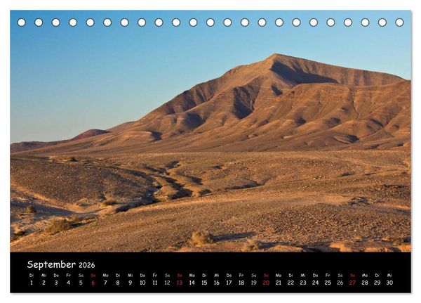 Produktbild: Lanzarote (Tischkalender 2026 DIN A5 quer), CALVENDO Monatskalender