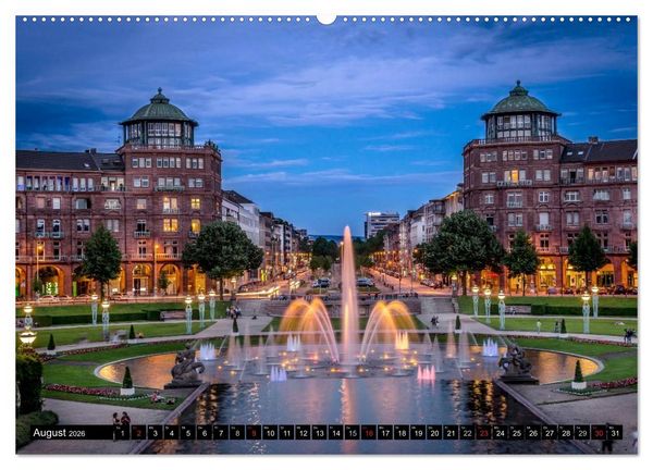 Produktbild: Mannheim ist Sch&ouml;n! (hochwertiger Premium Wandkalender 2026 DIN A2 quer), Kunstdruck in Hochglanz