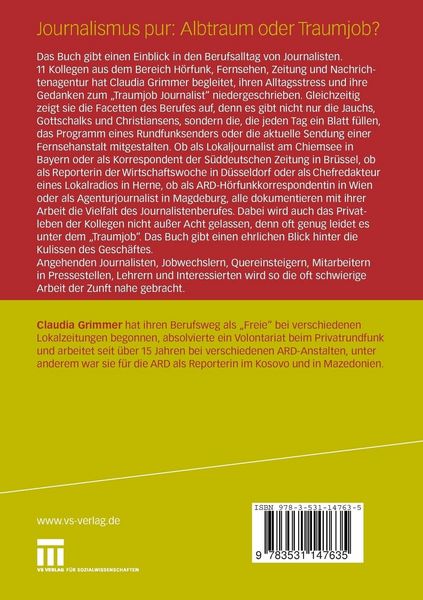 Produktbild: Journalismus pur: Albtraum oder Traumjob