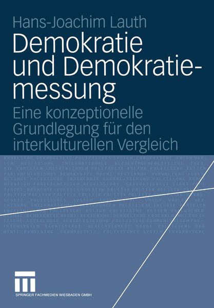 Produktbild: Demokratie und Demokratiemessung
